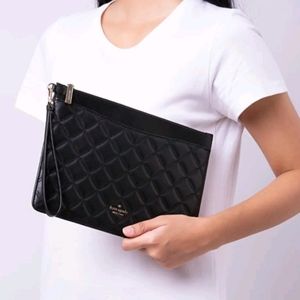 Kate Spade Natalia larhe clutch/wristlet